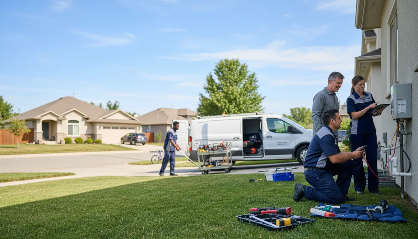 Tankless water heater service in Baker, CA
